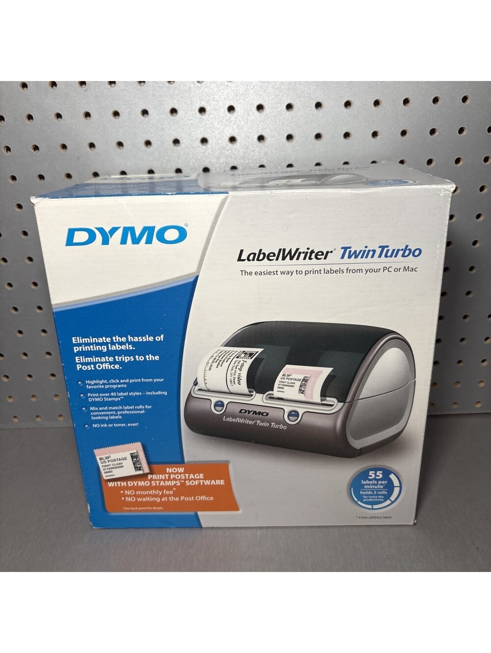 DYMO Label Printer Label Writer Twin Turbo Direct Thermal Printer New Open Box